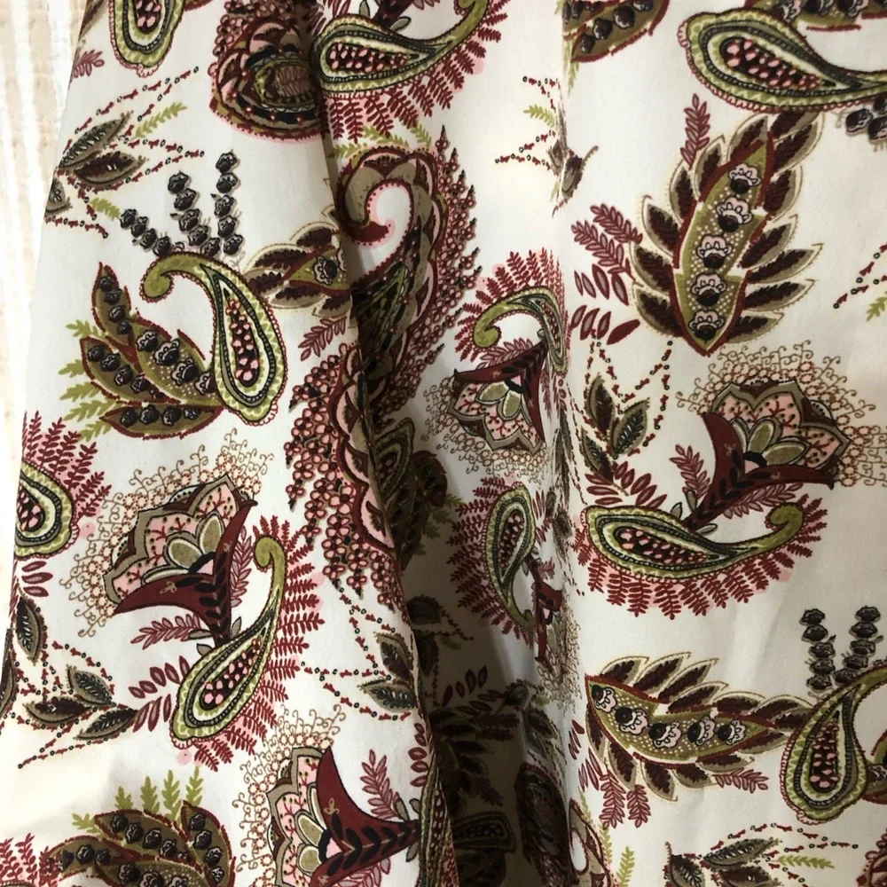 Paisley Vine Tunic Top - Picture 3 of 3